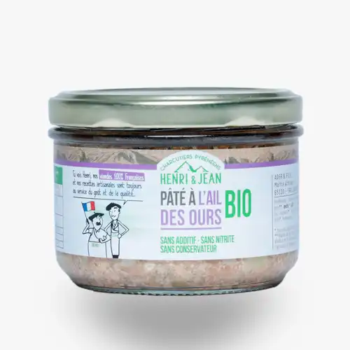 Pâté à l'aïl des Ours Bio 180g